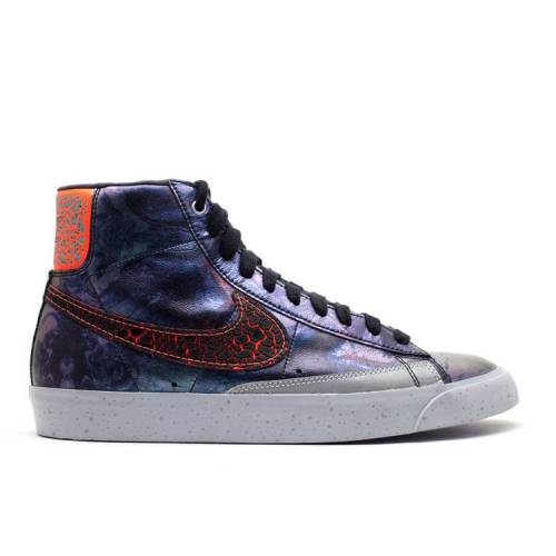 ナイキ NIKE ブレイザー ミッド クリムゾン 黒色 ブラック 'AREA 72' スニーカー メンズ 【 NIKE BLAZER MID PRM QS TOTAL CRIMSON BLACK 】