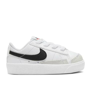 ナイキ NIKE ブレイザー 白色 ホワイト チーム 橙 オレンジ 黒色 ブラック '77 'WHITE BLACK' ベビー 【 TEAM ORANGE NIKE BLAZER LOW TD WHITE BLACK 】