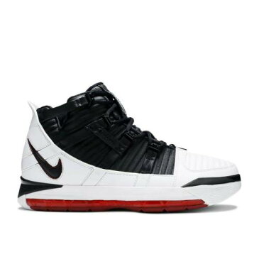 ナイキ NIKE ズーム レブロン 白色 ホワイト 赤 レッド 'HOME' スニーカー メンズ 【 RED NIKE ZOOM LEBRON 3 RETRO QS 2019 WHITE BLACKVARSITY 】