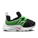 ナイキ NIKE プレスト 黒色 ブラック 白色 ホワイト 緑 グリーン ストライク ピンク 'GREEN STRIKE' ベビー 【 GREEN PINK NIKE LITTLE PRESTO TD BLACK WHITE STRIKE HYPER 】