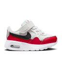 【 NIKE AIR MAX SC TD 'WHITE UNIVERSITY RED' / WHITE UNIVERSITY RED BLACK 】 マックス 白色 ホワイト 赤 レッド 黒色 ブラック エアマックス ベビー ナイキ