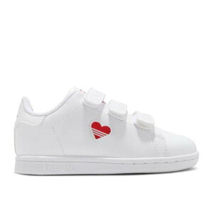 【 ADIDAS STAN SMITH INFANT 'VALENTINE'S DAY' / CLOUD WHITE VIVID RED CLOUD 】 アディダス 白色 ホワイト 赤 レッド スタンスミス ベビー