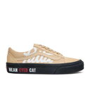 【 VANS PATTA X OLD SKOOL VLT LX 'MEAN EYED CAT - ALMOND BUFF' / ALMOND BUFF BLAC...