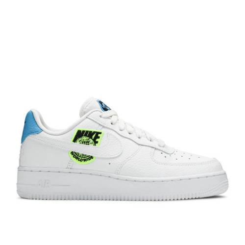 ナイキ NIKE 白色 ホワイト レーザー 青色 ブルー エアフォース '07 'WORLDWIDE VOLT' スニーカー レディース 【 LASER NIKE WMNS 1 SE PACK WHITE VOLT BLUE 】