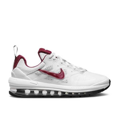  NIKE AIR MAX GENOME GS 'WHITE DARK BEETROOT' / WHITE PHOTON DUST GRE...