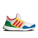 【 ADIDAS LEGO X ULTRABOOST 21 J 'COLOR PACK - MULTI' / CLOUD WHITE RED SHOCK BLUE 】 アディダス 白色 ホワイト 赤 レッド ショック 青色 ブルー ジュニア キッズ ベビー マタニティ スニーカー