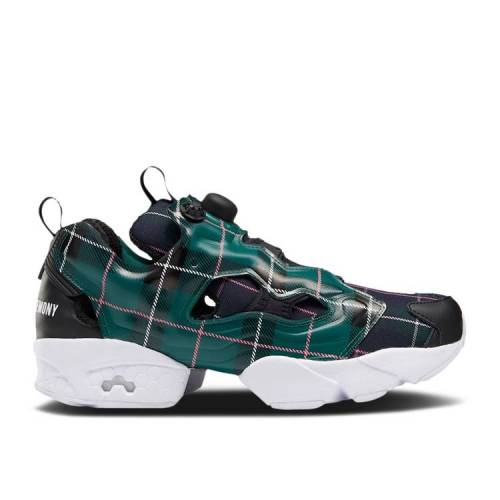 y REEBOK OPENING CEREMONY X INSTAPUMP FURY OG 'GREEN PLAID' / WHITE BLACK PANTONE z [{bN F zCg F ubN CX^|vt[[ Xj[J[ Y