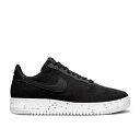 【 NIKE AIR FORCE 1 CRATER FLYKNIT 039 BLACK WHITE 039 / BLACK ANTHRACITE WHITE BLACK 】 フライニット 黒色 ブラック 白色 ホワイト エアフォース スニーカー メンズ ナイキ