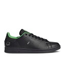 【 ADIDAS MARVEL X STAN SMITH 039 HULK 039 / CORE BLACK SILVER METALLIC 】 アディダス コア 黒色 ブラック 銀色 シルバー スタンスミス スニーカー メンズ