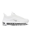 【 NIKE AIR MAX 97 GS / WHITE WOLF GREY-BLACK 】 マックス 白色 ホワイト エアマックス ジュニア キッズ ベビー マタニティ スニーカー ナイキ