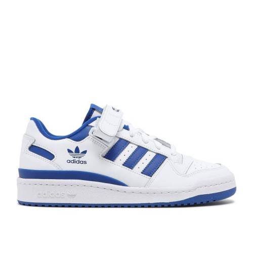 【 ADIDAS WMNS FORUM LOW 'WHITE ROYAL BLUE' / CLOUD WHITE ROYAL BLUE CLOUD 】 アディダス フォーラム 白色 ホワイト 青色 ブルー スニーカー レディース