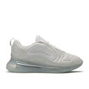 【 NIKE AIR MAX 720 GS 'TRIPLE WHITE' / WHITE METALLIC PLATINUM-PURE PLATINUM-WHITE 】 マックス 白色 ホワイト エアマックス ジュニア キッズ ベビー マタニティ スニーカー ナイキ