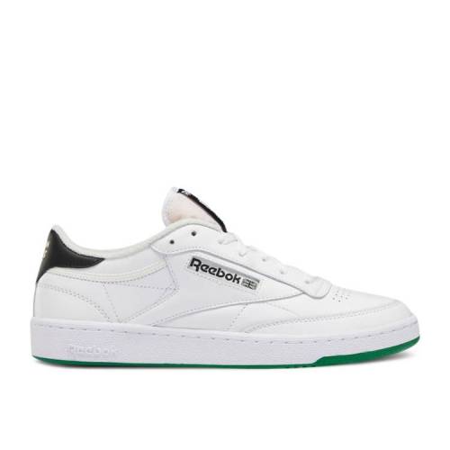 【 REEBOK CLUB C 85 'HUMAN RIGHTS NOW! - WHITE' / FOOTWEAR WHITE CHALK VECTOR RED 】 リーボック クラブ 白色 ホワイト 赤 レッド スニーカー メンズ