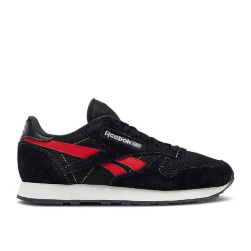 【 REEBOK CLASSIC LEATHER 'HUMAN RIGHTS NOW! - BLACK RED' / CORE BLACK VECTOR RED GOLD 】 リーボック クラシック レザー 黒色 ブラック コア 赤 レッド ゴールド スニーカー メンズ