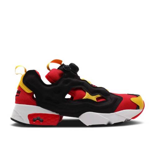 【 REEBOK INSTAPUMP FURY OG 'SCARLET YELLOW' / SCARLET BLACK TOKUSICK YELLOW 】 リーボック 黒色 ブラック 黄色 イエロー インスタポンプフューリー スニーカー メンズ