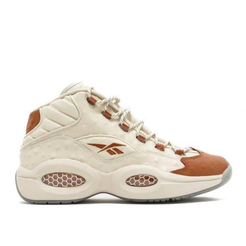 リーボック REEBOK リーボック クエスチョン 茶色 ブラウン 'LUX' スニーカー メンズ 【 QUESTION REEBOK SNEAKERSNSTUFF X PAPAERWHITE BROWN MALT 】