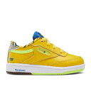 【 REEBOK ILLUMINATION'S MINIONS X CLUB C 85 TODDLER 'MINIONS' / PRIMAL YELLOW HUMBLE BLUE SILVER 】 リーボック クラブ ベビー 赤ちゃん用 黄色 イエロー 青色 ブルー 銀色 シルバー