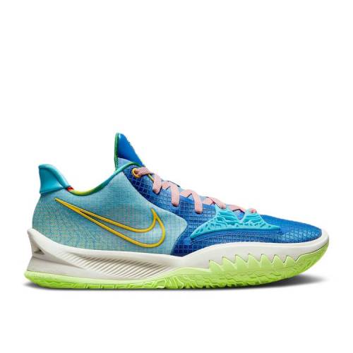 【 NIKE SUE BIRD X KYRIE LOW 4 'DYNASTY' / RACER BLUE CHLORINE BLUE ARCTIC 】 カイリー 青色 ブルー スニーカー メンズ ナイキ(4)