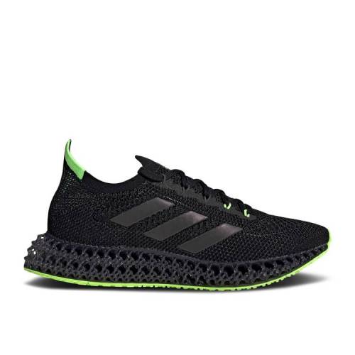 アディダス ADIDAS アディダス 黒色 ブラック コア カーボン 'CORE GREEN' スニーカー メンズ 【 ADIDAS 4DFWD BLACK CORE CARBON 】