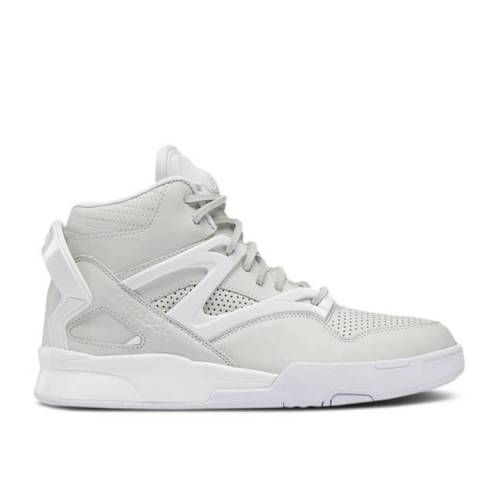 【 REEBOK JUUN J X PUMP OMNI ZONE 2 'WHITE COLD GREY' / FOOTWEAR WHITE COLD GREY BLACK 】 リーボック ポンプ ゾーン 白色 ホワイト 灰色 グレー 黒色 ブラック スニーカー メンズ