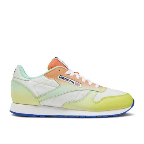 【 REEBOK DANIEL MOON X CLASSIC LEATHER 'ACID YELLOW BRIGHT COBALT' / CHALK ACID YELLOW BRIGHT COBALT 】 リーボック クラシック レザー 黄色 イエロー スニーカー メンズ