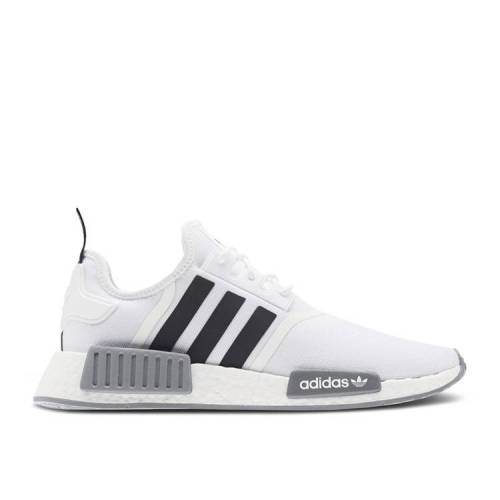 【 ADIDAS NMD_R1 PRIMEBLUE 'WHITE BLACK GREY' / CLOUD WHITE CORE BLACK GREY 】 アディダス 黒色 ブラック 白色 ホワイト コア 灰色 グレー スニーカー メンズ