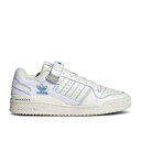 【 ADIDAS FORUM LOW 'OFF WHITE BLUE BIRD' / CLOUD WHITE OFF WHITE BLUE BIRD 】 アディダス フォーラム 白色 ホワイト 青色 ブルー スニーカー メンズ