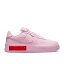 【 NIKE WMNS AIR FORCE 1 FONTANKA 'VALENTINE'S DAY' / PINK FOAM UNIVERSITY RED BLACK 】 ピンク ..