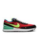 【 NIKE WAFFLE ONE GS 'EXETER EDITION' / COMET RED BLACK GHOST GREEN GHOST GREEN 】 ワッフル 赤 レッド 黒色 ブラック 緑 グリーン ジュニア キッズ ベビー マタニティ スニーカー ナイキ