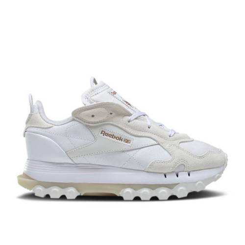 【 REEBOK CARDI B X WMNS CLASSIC LEATHER 'WHITE' / FOOTWEAR WHITE PURE GREY 1 】 リーボック クラシック レザー 白色 ホワイト ピュア 灰色 グレー スニーカー レディース