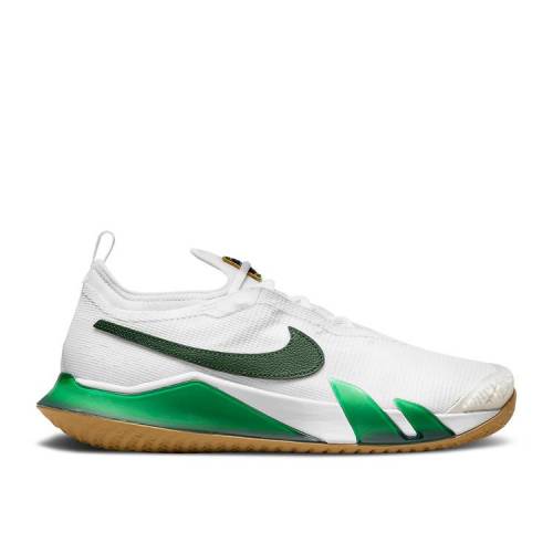【 NIKE NIKECOURT REACT VAPOR NXT 'WHITE GORGE GREEN' / WHITE SUMMIT WHITE WHEAT ...