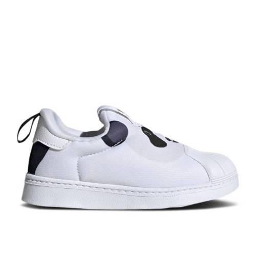 【 ADIDAS SUPERSTAR 360 I 'PANDA' / CLOUD WHITE CORE BLACK CRYSTAL 】 アディダス スーパースター 白色 ホワイト コア 黒色 ブラック ベビー