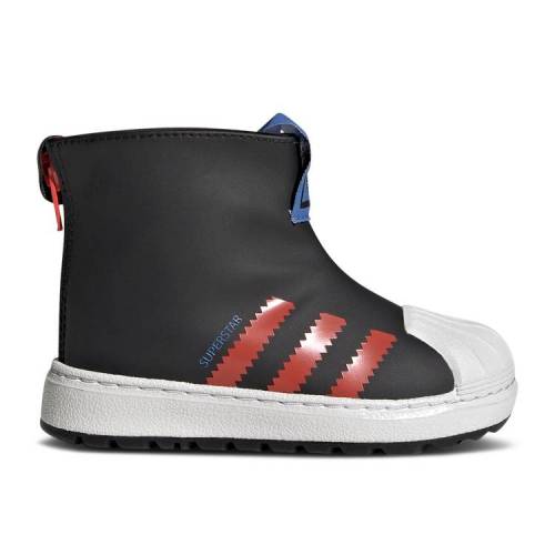  ADIDAS SUPERSTAR 360 RAIN BOOT INFANT 'BLACK BRIGHT RED' / CORE BLACK BRIGHT RED FOCUS  ǥ ѡ ֡   ֥å  å ٥ӡ