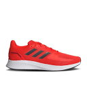 【 ADIDAS RUN 2.0 'SOLAR RED' / SOLAR RED CARBON GREY 】 アディダス ラン 赤 レッド カーボン 灰色 グレ...