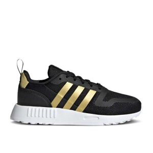 【 ADIDAS MULTIX LITTLE KID 'BLACK GOLD METALLIC' / CORE BLACK GOLD METALLIC CLOUD 】 アディダス ゴールド コア 黒色 ブラック ジュニア キッズ ベビー マタニティ スニーカー