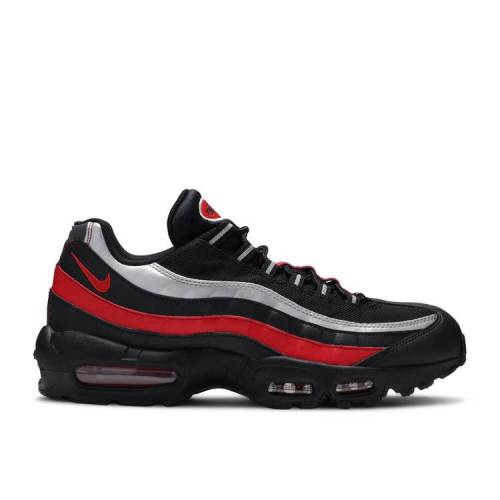 【 NIKE AIR MAX 95 'UNIVERSITY RED' / BLACK UNIVERSITY RED METALLIC 】 マックス 黒色 ブラック 赤 レッド エアマックス スニーカー メンズ ナイキ