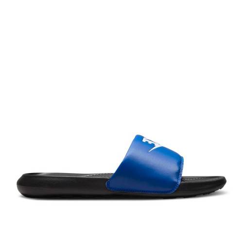 【 NIKE VICTORI ONE SLIDE 'BLACK RACER BLUE' / RACER BLUE BLACK WHITE 】 サンダル 青色 ブルー 黒色 ブラック 白色 ホワイト スニーカー メンズ ナイキ