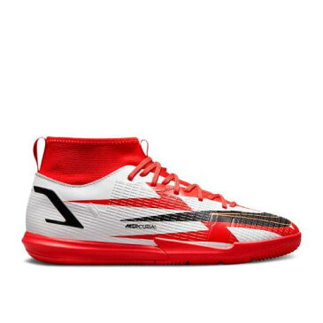 ナイキ NIKE アカデミー 赤 レッド 白色 ホワイト 橙 オレンジ 黒色 ブラック 'CHILE RED' ジュニア キッズ 【 RED ORANGE NIKE MERCURIAL SUPERFLY 8 ACADEMY CR7 IC GS CHILE WHITE TOTAL BLACK 】