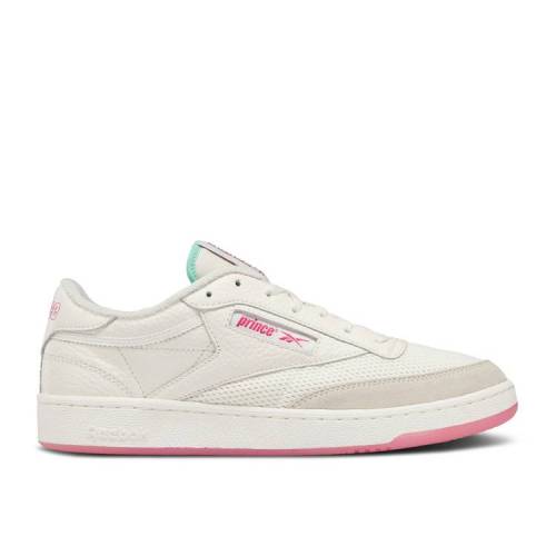 【 REEBOK PRINCE X CLUB C 85 'CHALK ROSE RAGE' / CHALK ROSE RAGE SEMI PIXEL MINT 】 リーボック クラブ ローズ スニーカー メンズ