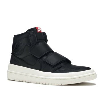 エアジョーダン AIR JORDAN エア ハイ ストラップ 黒色 ブラック エアジョーダン 'BLACK' スニーカー メンズ 【 AIR 1 RETRO HIGH DOUBLE STRAP BLACK GYM REDSAIL 】