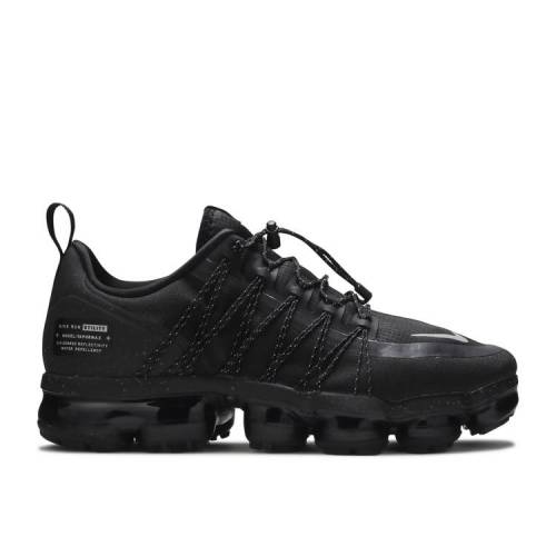 【 NIKE AIR VAPORMAX RUN UTILITY 'BLACK' / BLACK REFLECT SILVER BLACK 】 ラン 黒色 ブラック 銀色 シルバー エアヴェイパーマックス スニーカー メンズ ナイキ