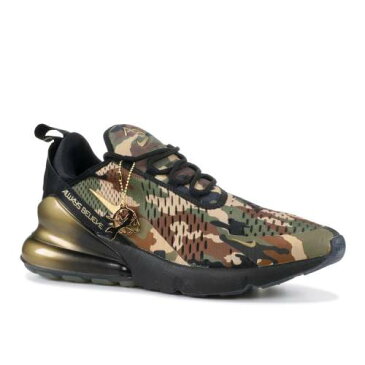 ナイキ NIKE マックス 黒色 ブラック エアマックス 'DOERNBECHER' スニーカー メンズ 【 NIKE 270 2018 BLACK METALLIC GOLDMEDIUM OLIVEFAUNA BROWNDESERT 】