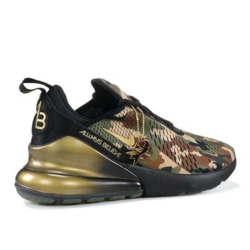 ナイキ NIKE マックス 黒色 ブラック エアマックス 'DOERNBECHER' スニーカー メンズ 【 NIKE 270 2018 BLACK METALLIC GOLDMEDIUM OLIVEFAUNA BROWNDESERT 】