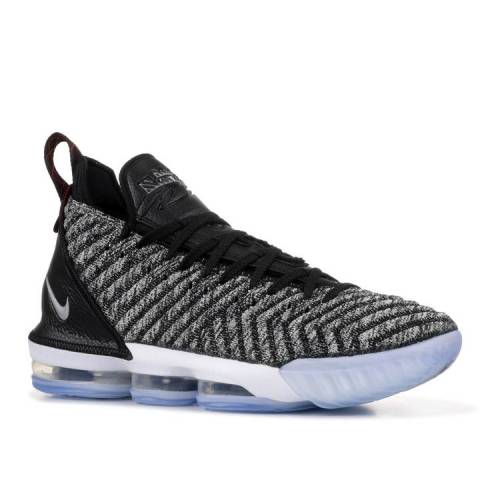 ナイキ NIKE レブロン 黒色 ブラック 'OREO' スニーカー メンズ 【 NIKE LEBRON 16 BLACK METALLIC SILVERWHITE 】