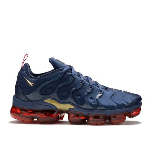 y NIKE AIR VAPORMAX PLUS 'MIDNIGHT NAVY' 2024 / MIDNIGHT NAVY METALLIC GOLD z F lCr[ S[h GAFCp[}bNX Xj[J[ Y iCL