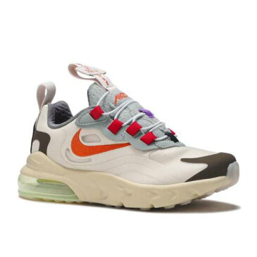 ナイキ NIKE エア マックス リアクト クリーム 緑 グリーン トラヴィススコット エアマックス 'CACTUS TRAILS' ジュニア キッズ 【 AIR GREEN NIKE X 270 REACT ENG PS LIGHT CREAM DARK HAZEL MICA STARFISH 】