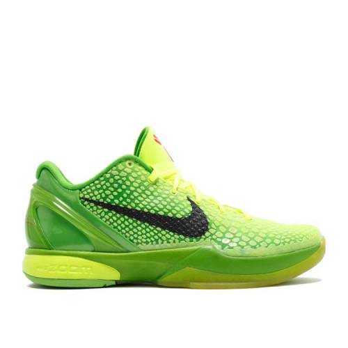 【 NIKE ZOOM KOBE 6 'GRINCH' 2010 / LIME GREEN VARSITY RED BLACK 】 ズーム コービー ライム 緑 グリーン 赤 レッド 黒色 ブラック スニーカー メンズ ナイキ