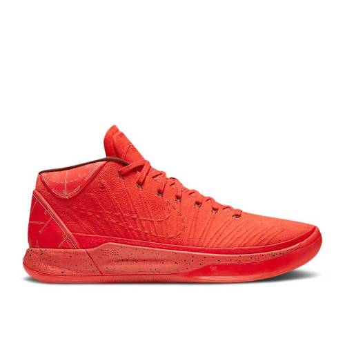 【 NIKE KOBE A.D. MID 'PASSION' / HABANERO RED HABANERO RED BLACK 】 コービー ミッド 赤 レッド 黒色 ブラック スニーカー メンズ ナイキ