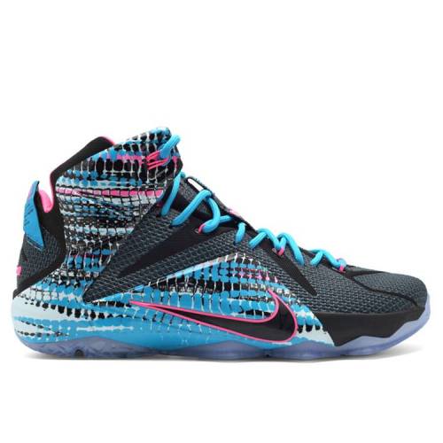  NIKE LEBRON 12 '23 CHROMOSOMES' / BLACK PINK POW BLUE LAGOON  ֥  ֥å ԥ Ŀ ֥롼 ˡ  ʥ