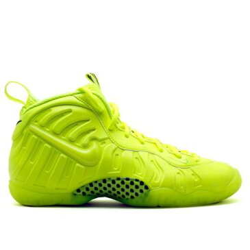 ナイキ NIKE フォームポジット プロ プレミアム 黒色 ブラック エアフォームポジットプロ 'VOLT' ジュニア キッズ 【 FOAMPOSITE PREMIUM NIKE LE BG VOLT BLACK 】